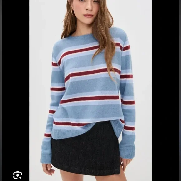 Reformation Cashmere boyfriend sweater NWT - Picture 2 of 7